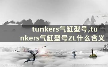 tunkers气缸型号,tunkers气缸型号ZL什么含义